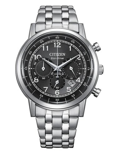 Citizen CA4630-53E Solar Herren Chrono Uhr Edelstahl