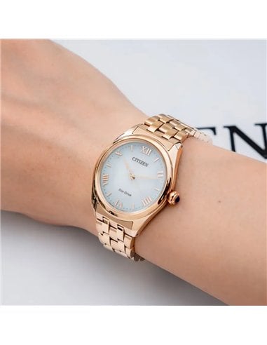 Citizen Lady EM1143-81X Rose Gold Solar Watch