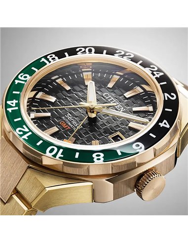 Citizen NB6033-51E Series8 GMT Watch | Sprite Bezel - 41 mm