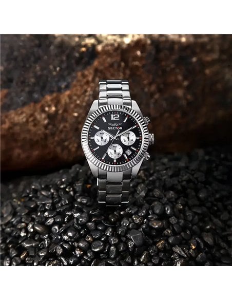 R3273640029 - Sector 240 Watch - Black and White Dial