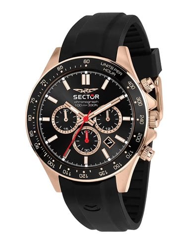 soho ベロニク220 R3271661029 - Sector 230 Watch - Chronograph - Black Dial