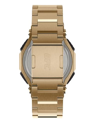Timex TW2V84500 UFC Colossus 45 mm goldfarbene Analog-Digital Uhr