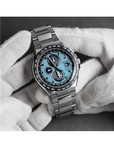 Citizen AT8238-84M: Reloj Super Titanium Radio Controlado para Hombre