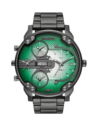 新品　DIESEL　dz4624 Diesel Split Stainless Steel Chronograph Mens Watch Color