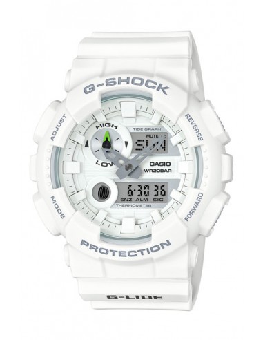 | GAX-100A-7AER |  White Casio G-shock with Moonphase GAX-100A-7AER