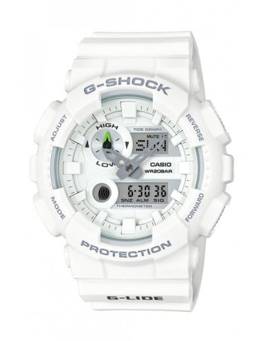 | GAX-100A-7AER |  Reloj Casio G-Shock Blanco con Fases Lunares GAX-100A-7AER