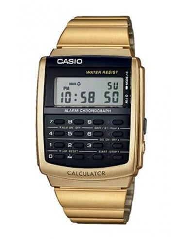 | CA-506G-9AEF |  Nuevo Casio Calculadora Dorado CA-506G-9AEF
