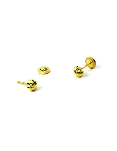 Pendientes Oro 18 K1046-P - Pendientes Oro 18 K