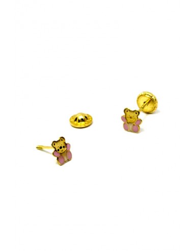 18 K Gold Earring 01235-N - 18 K Gold Earring