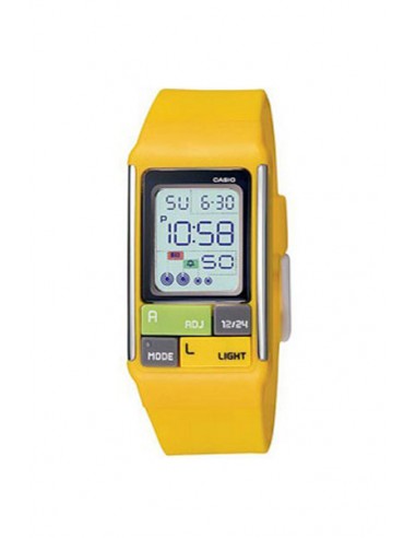 | LDF-50-9EF |  Reloj Casio Amarillo de Mujer LDF-50-9EF