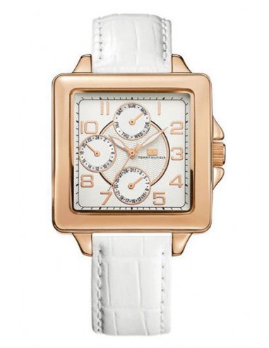Montre Tommy Hilfiger 1780838 Wroxton Bracelet en Cuir Blanc