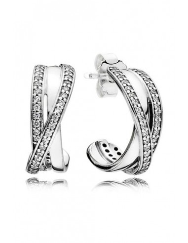 | 29730-CZ | Ohrringe Pandora « Stones Tie »
