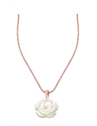 Lotus Silver Necklace Flower