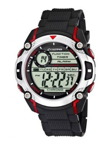 Watch Red Digital K5577/4 Calypso Detail