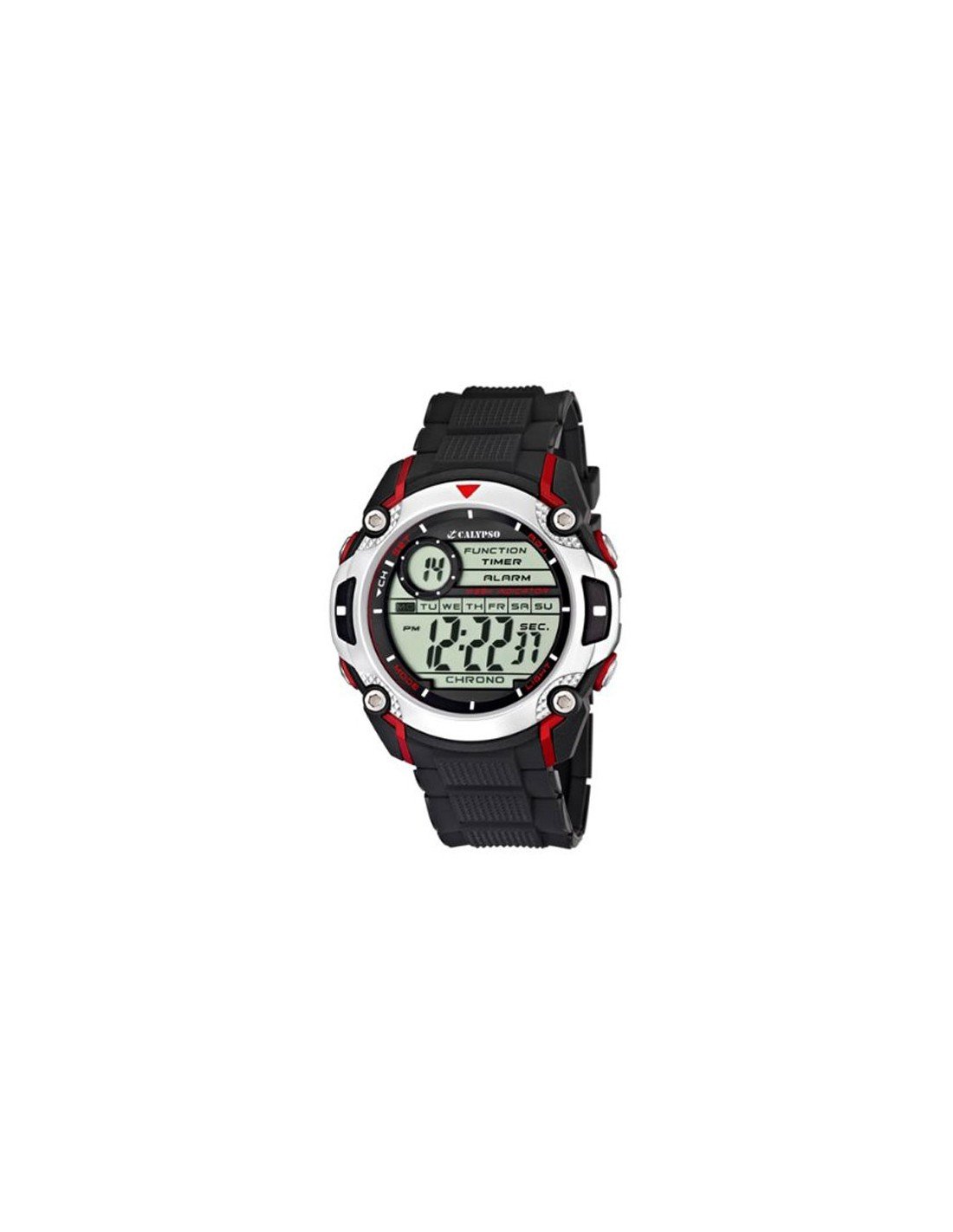 Calypso Watch K5577/4 Digital Red Detail