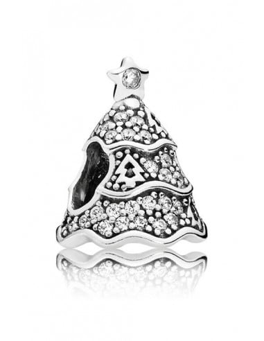 Pandora Charm 791765CZ - Pandora Christmas Tree Charm Motive