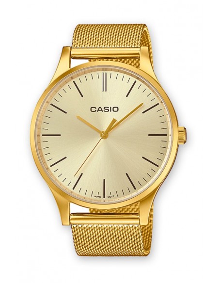 A171WEG-9AEF, Reloj Casio Vintage Redondo Dorado