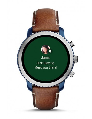 Relógio Fossil Smartwatch - Q Explorist Luggage FTW4004