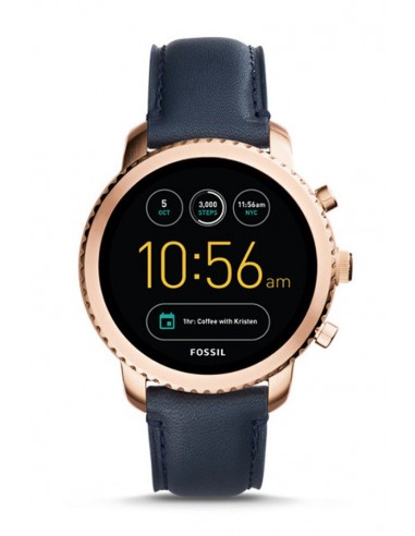 Relógio Fossil Smartwatch - Q Explorist Navy FTW4002