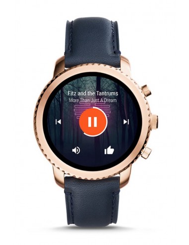 Relógio Fossil Smartwatch - Q Explorist Navy FTW4002