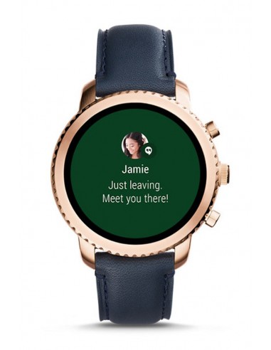 Reloj Fossil Smartwatch - Q Explorist Navy FTW4002