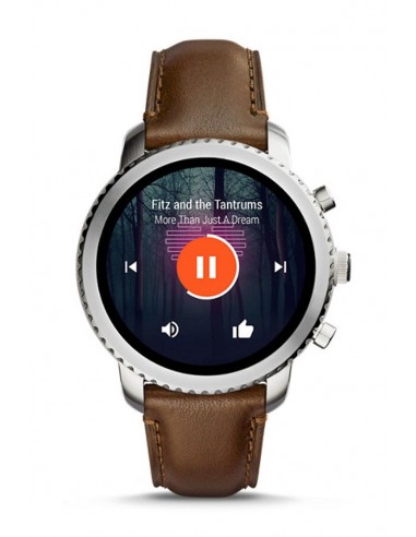 Reloj Fossil Smartwatch - Q Explorist Leather FTW4003