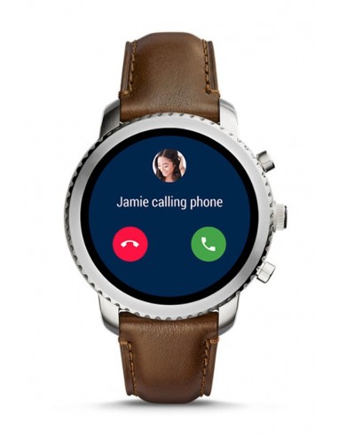 Reloj Fossil Smartwatch - Q Explorist Leather FTW4003