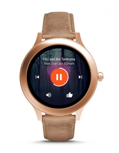 Reloj Fossil Smartwatch - Q Venture Sand Leather FTW6005