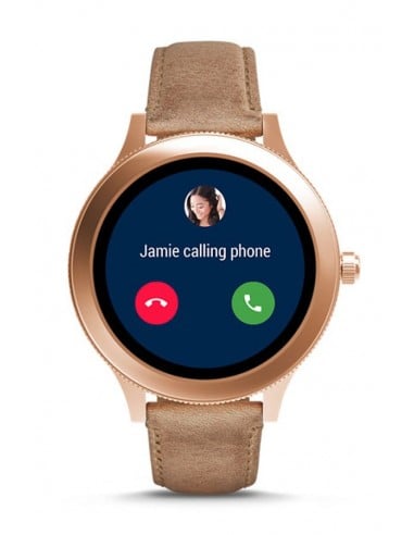 Reloj Fossil Smartwatch - Q Venture Sand Leather FTW6005