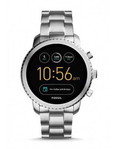 Herrenuhr Fossil Smartwatch - Q Explorist Steel FTW4000