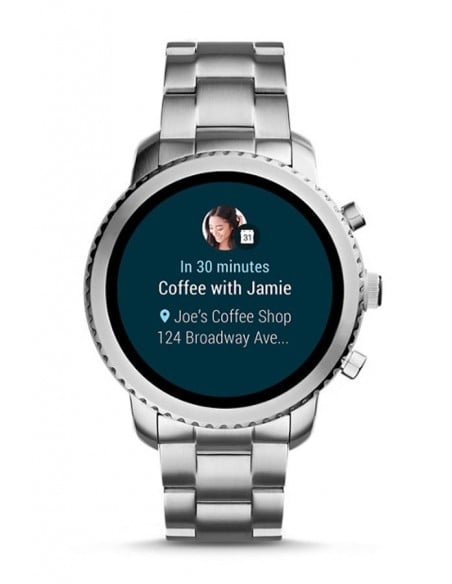 Montre Fossil Smartwatch Q Explorist Steel FTW4000