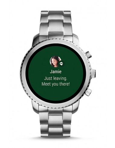 Fossil Smartwatch - Q Explorist Steel FTW4000