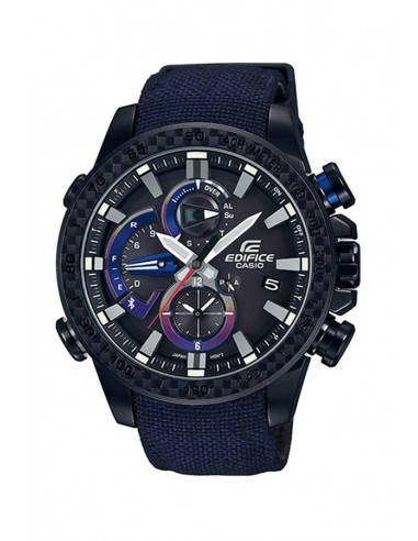 | EQB-800TR-1AER | Casio EDIFICE BLUETOOTH® EDIÇÃO LIMITADA TORO ROSSO EQB-800TR-1AER