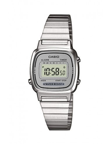 Relógio Casio LA670WEA-7EF Collection Cinza