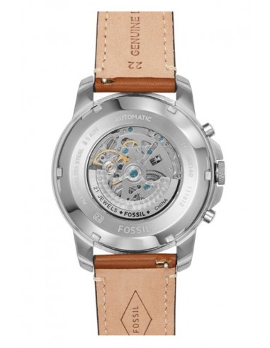 | ME3140 | Herrenuhr Fossil « GRANT SPORT LUGGAGE BROWN LEATHER » ME3140