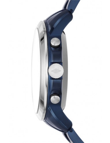 Herrenuhr Fossil Smartwatch Hybrid - Q Grant Navy Blue FTW1140