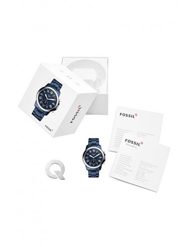 Fossil Hybrid Smartwatch - Q Grant Navy Blue FTW1140