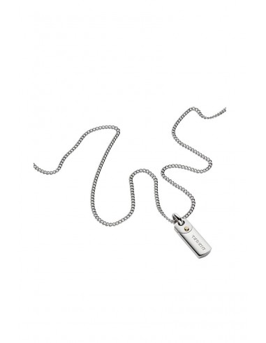 ★DIESEL★ logo tag pendant necklace DX1116040 Diesel Necklace DX1116040
