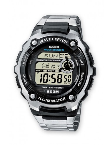 Montre Casio WV-200DE-1AVER Wave Ceptor Steel