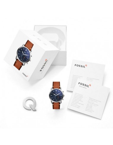 | FTW1151 | Fossil Smartwatch - Q Commuter Dark Brown FTW1151