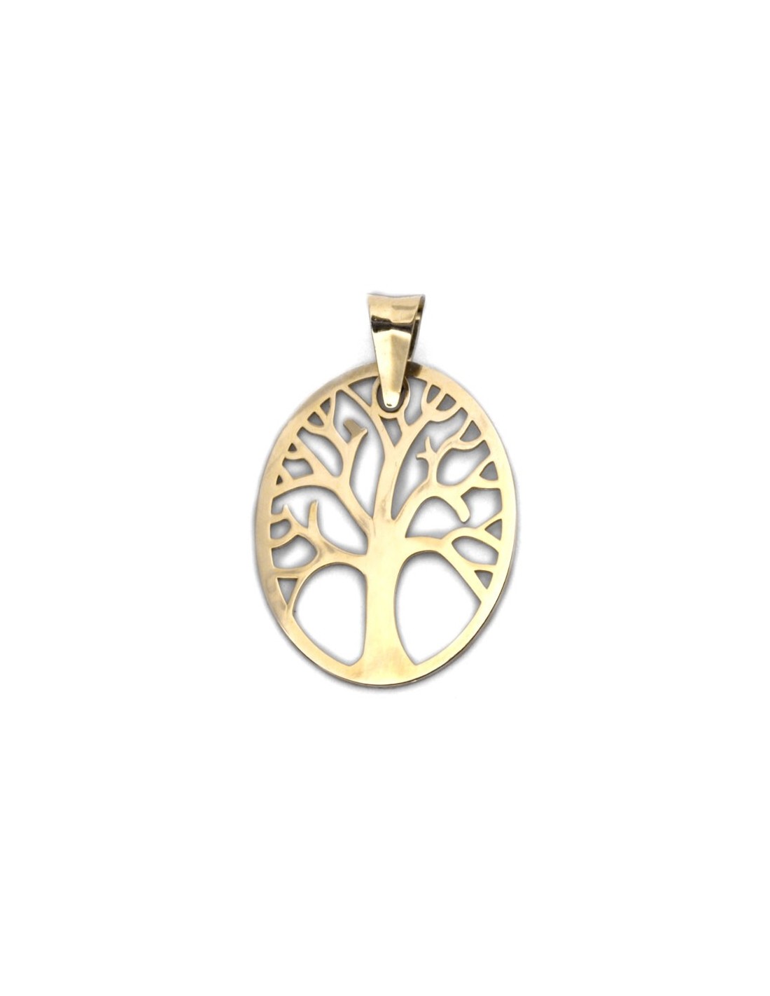 18 K Gold Pendant Tree of life 082146