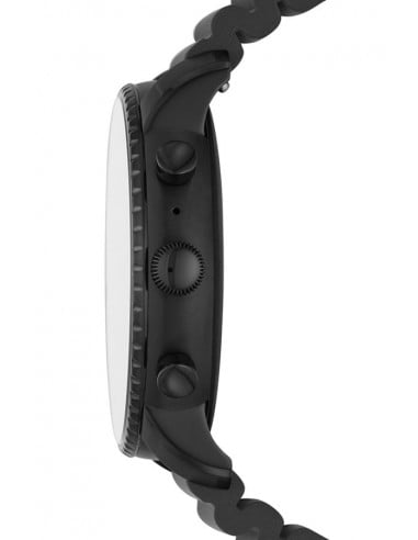 | FTW4018 | Herrenuhr Fossil Smartwatch - Q Explorist HR Black Silicone