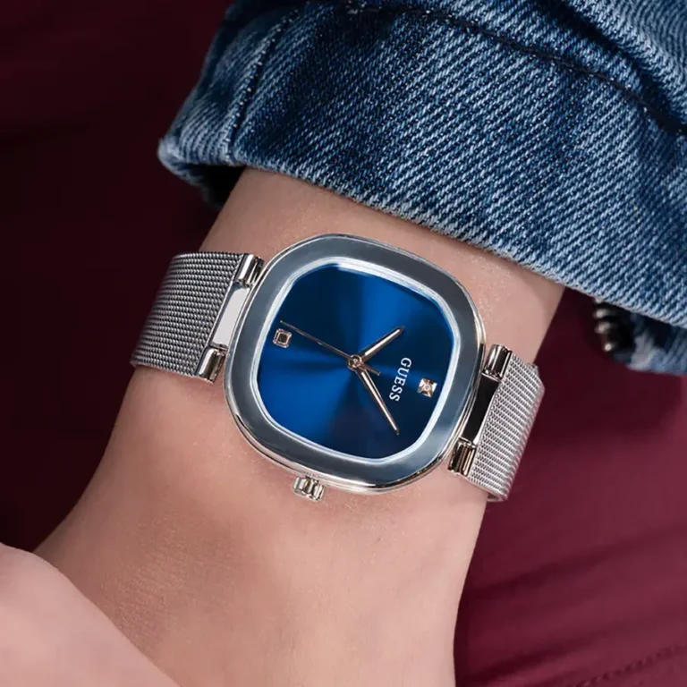 Guess Azul malla milanesa