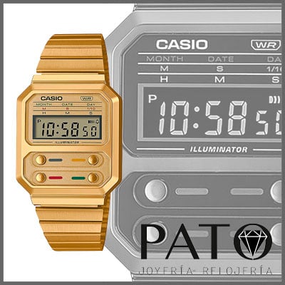 Herrenuhr Casio A100WEG-9AEF
