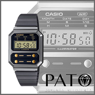Herrenuhr Casio A100WEGG-1A2EF