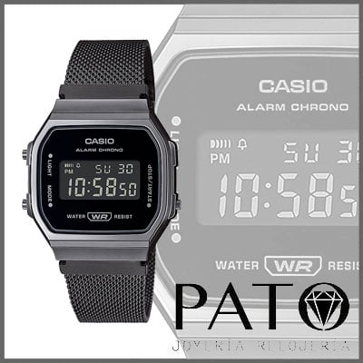 Herrenuhr Casio A168WEMB-1BEF