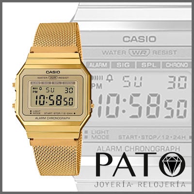 Herrenuhr Casio A700WEMG-9AEF