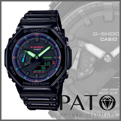 Relógio Casio GA-2100RGB-1AER