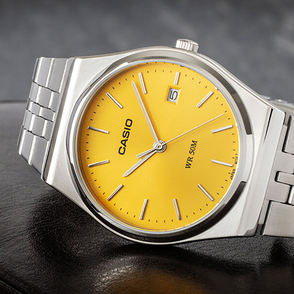 Estilo Clássico Amarelo da Casio