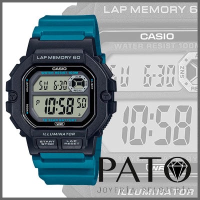 Herrenuhr Casio WS-1400H-3AVEF